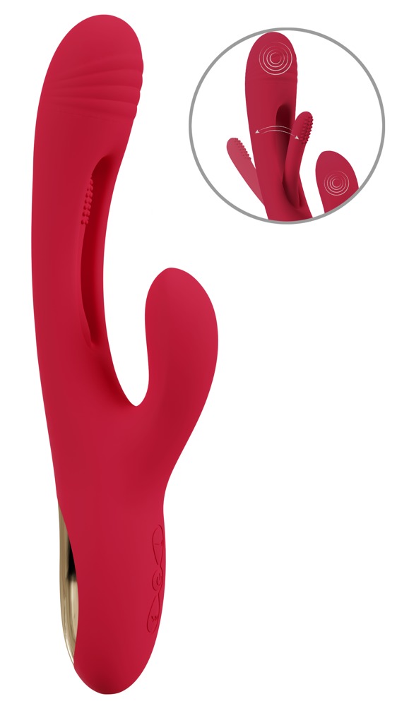 „Rabbit Vibrator with G-Spot Stimulation“ mit Flicking-Tongue-Funktion Vibrator online kaufen