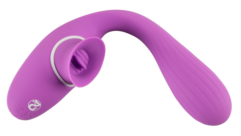 Rabbitvibrator „2 Function Bendable Vibe“ mit stark biegsamem Schaft Vibrator online kaufen