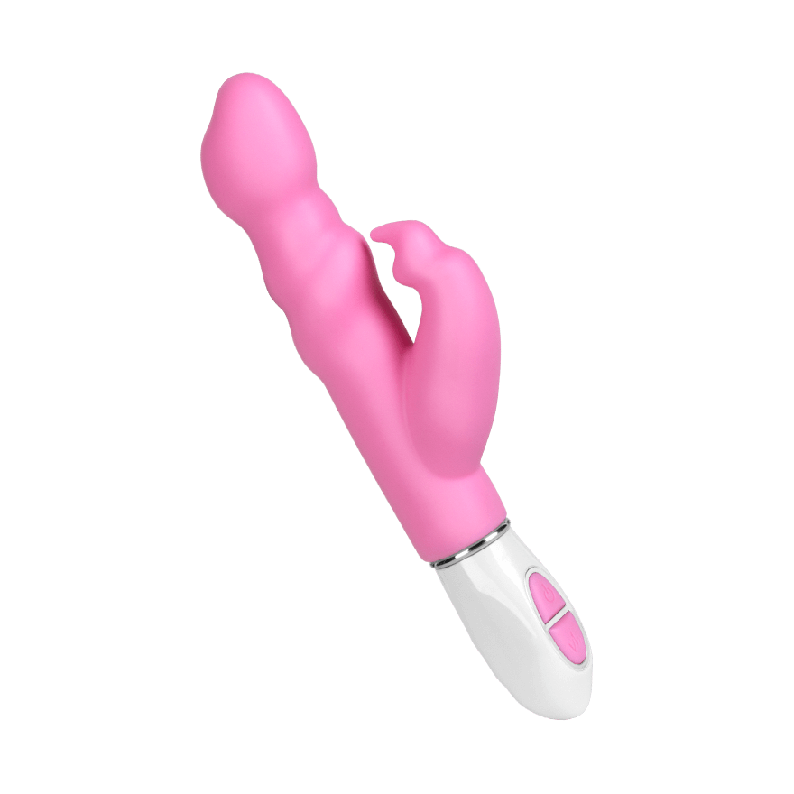 Rabbitvibrator aus Silikon, 22,5cm Vibrator online kaufen