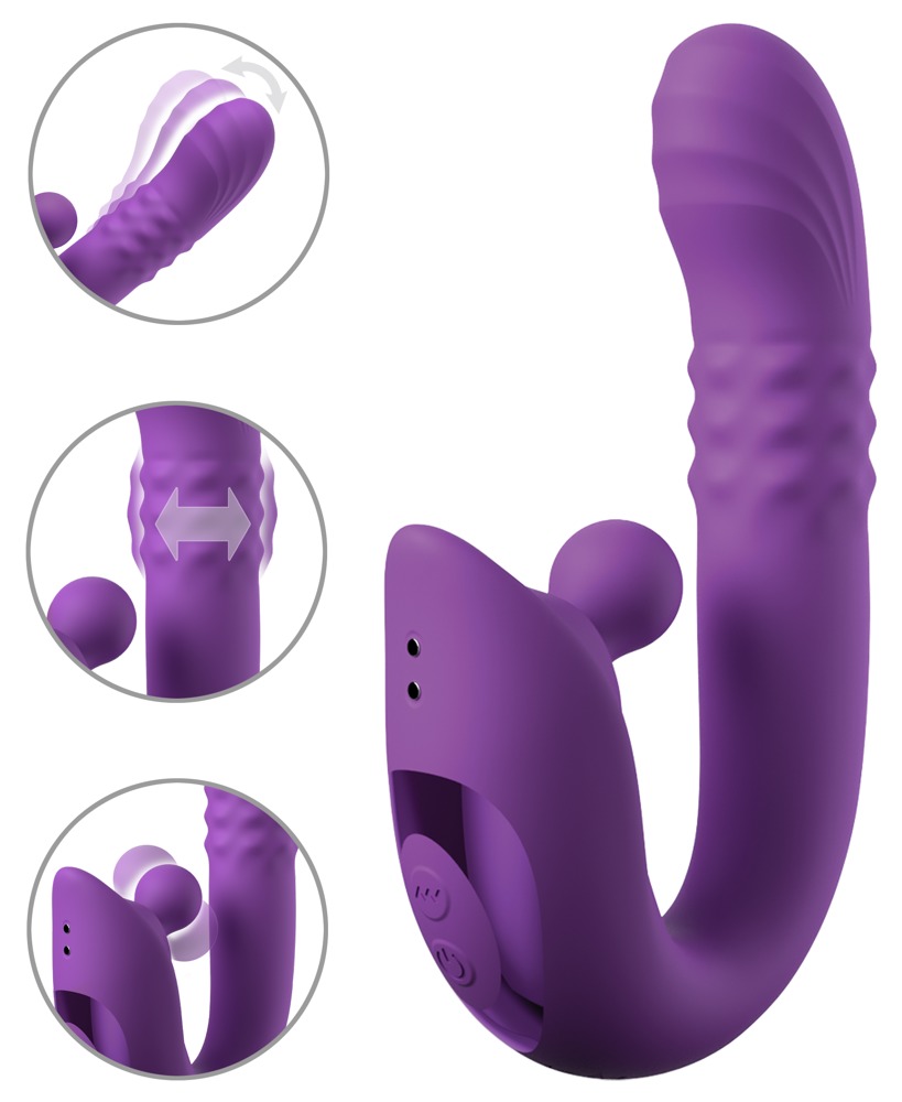 Rabbitvibrator „Harmoni Pro“ mit 4 Motoren Vibrator online kaufen