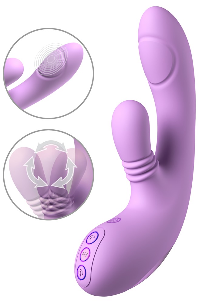 Rabbitvibrator „IntiMotion Flutter Pro“ mit 4 Motoren Vibrator online kaufen