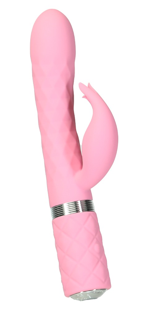 Rabbitvibrator „Lively“ mit stufenloser Vibration und Rotation, Swarovski-Kristall-Button Vibrator online kaufen Rabbitvibrator „Lively“ mit stufenloser Vibration und Rotation, Swarovski-Kristall-Button Vibrator online kaufen