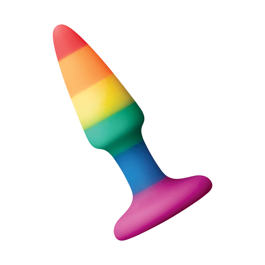 Rainbow Anal Plug, 9cm Sex-Spielzeuge online kaufen