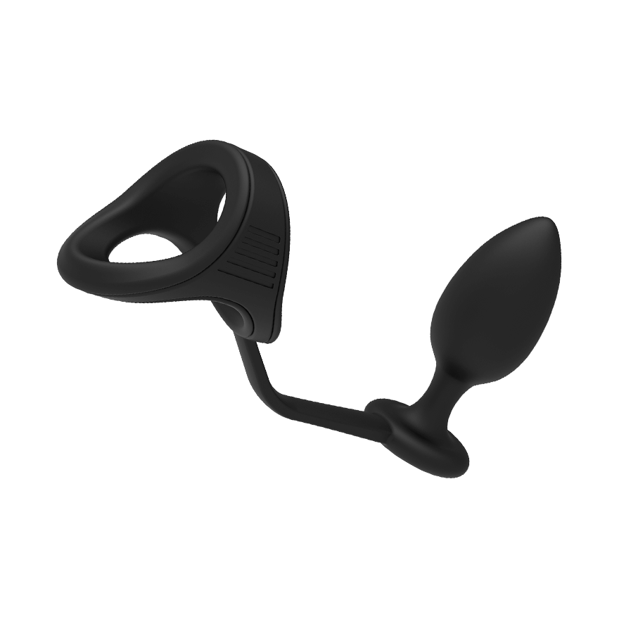 Ramrod - Cockstrap with Anal Plug, 10 cm Sex-Spielzeuge online kaufen