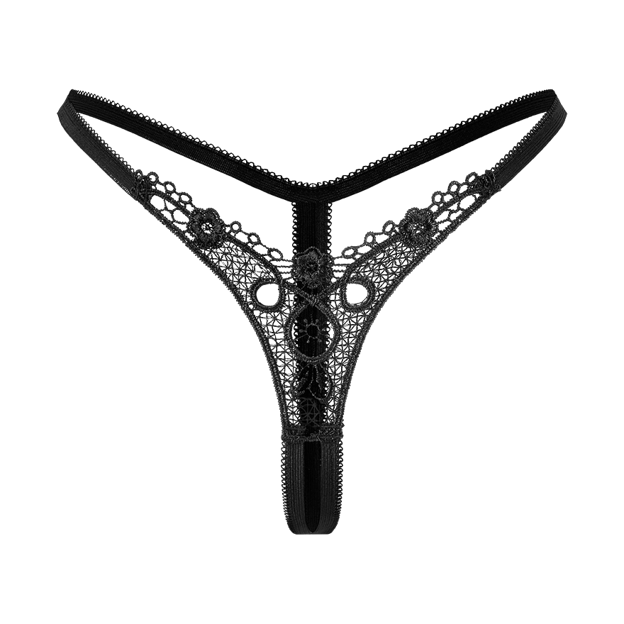 Romantischer Ouvert-String Dessous online kaufen