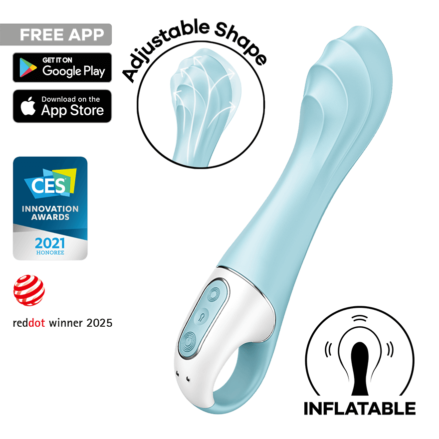 Satisfyer Air Pump Vibrator 5 Connect App, 20 cm, mit App Vibrator online kaufen