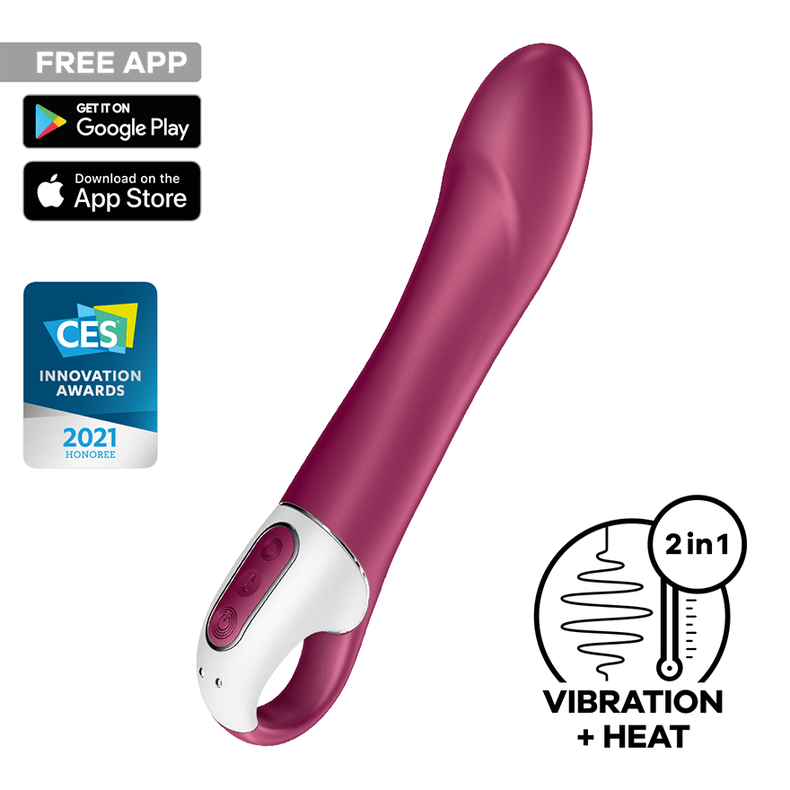 Satisfyer Big Heat Connect App, 22,5cm Vibrator online kaufen