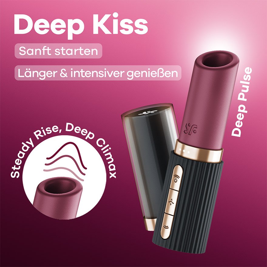 Satisfyer Deep Kiss, 12 cm Vibrator online kaufen