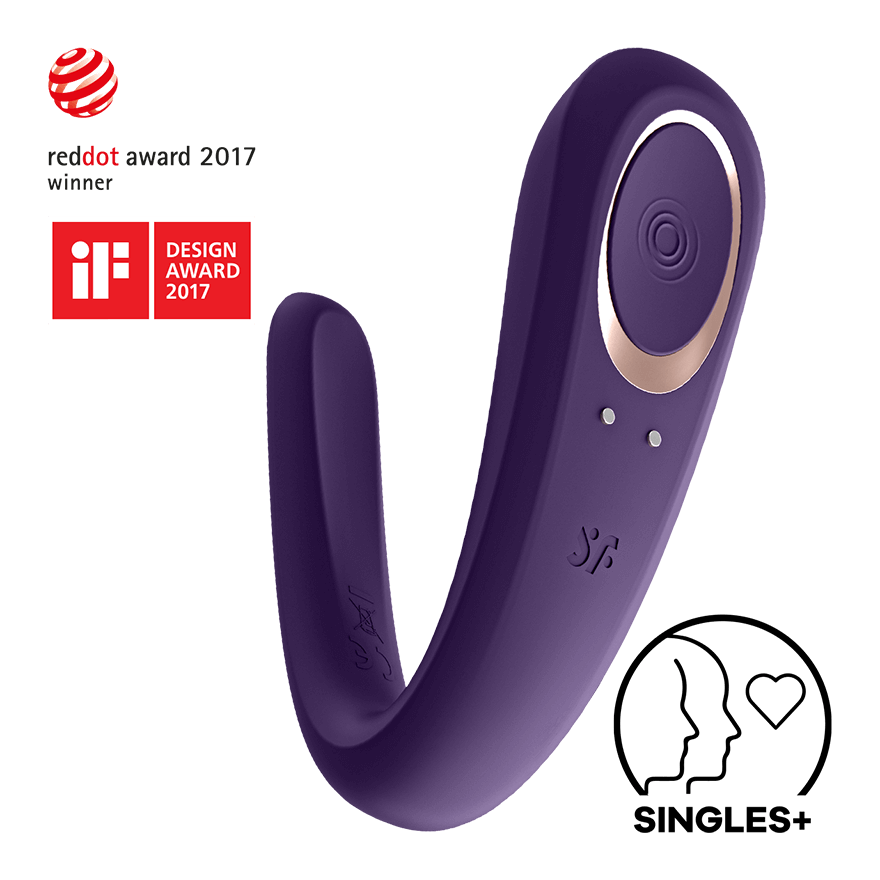 Satisfyer Double Classic aus Silikon, 10 cm Vibrator online kaufen