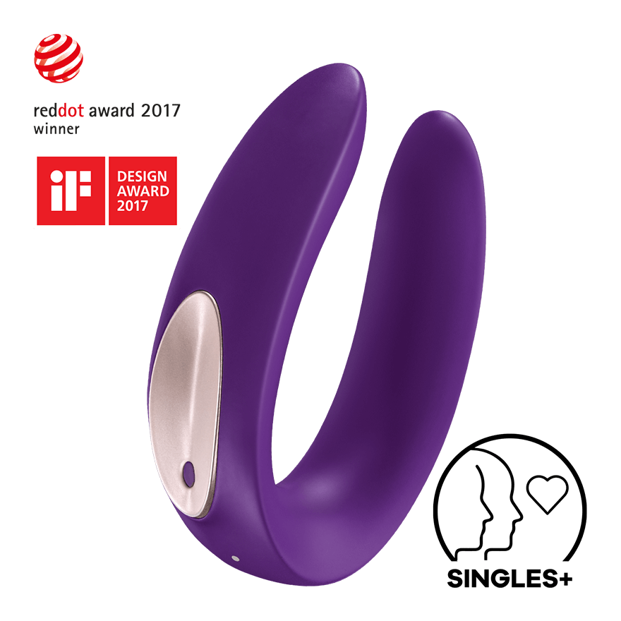 Satisfyer Double Plus aus Silikon, 9cm Vibrator online kaufen Satisfyer Double Plus aus Silikon, 9cm Vibrator online kaufen