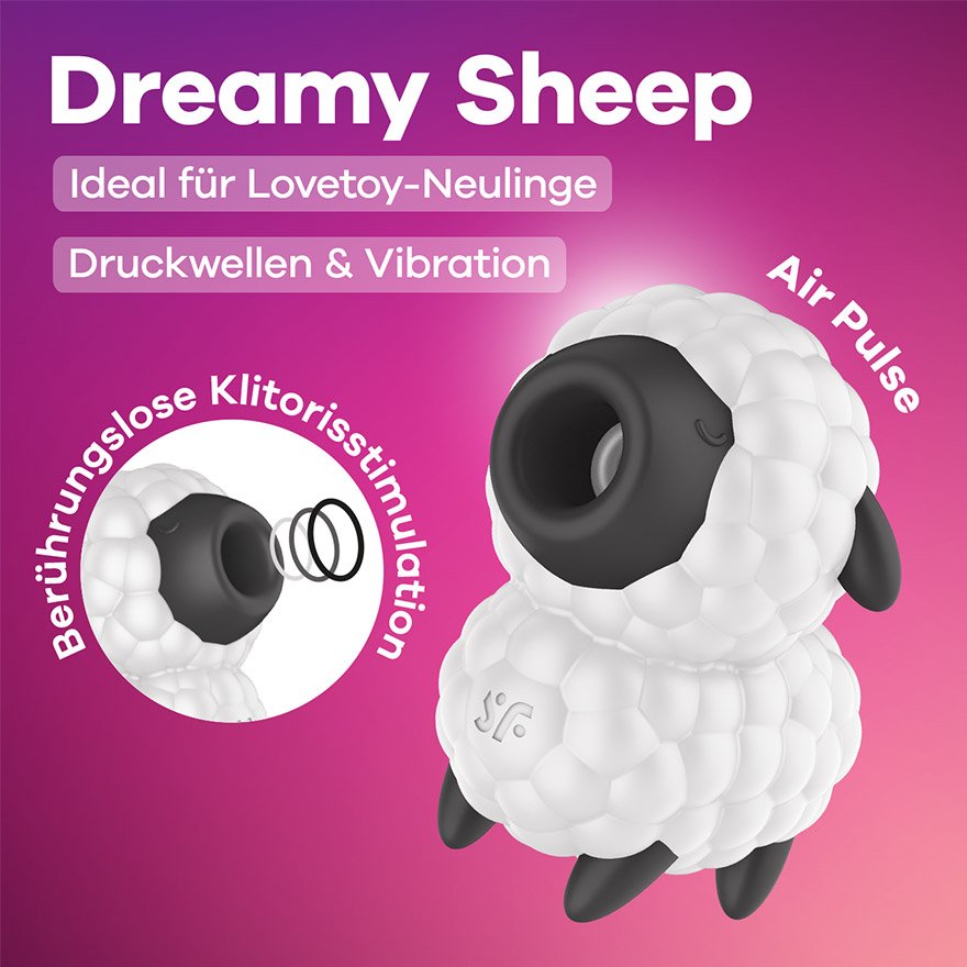 Satisfyer Dreamy Sheep, 9 cm Vibrator online kaufen Satisfyer Dreamy Sheep, 9 cm Vibrator online kaufen