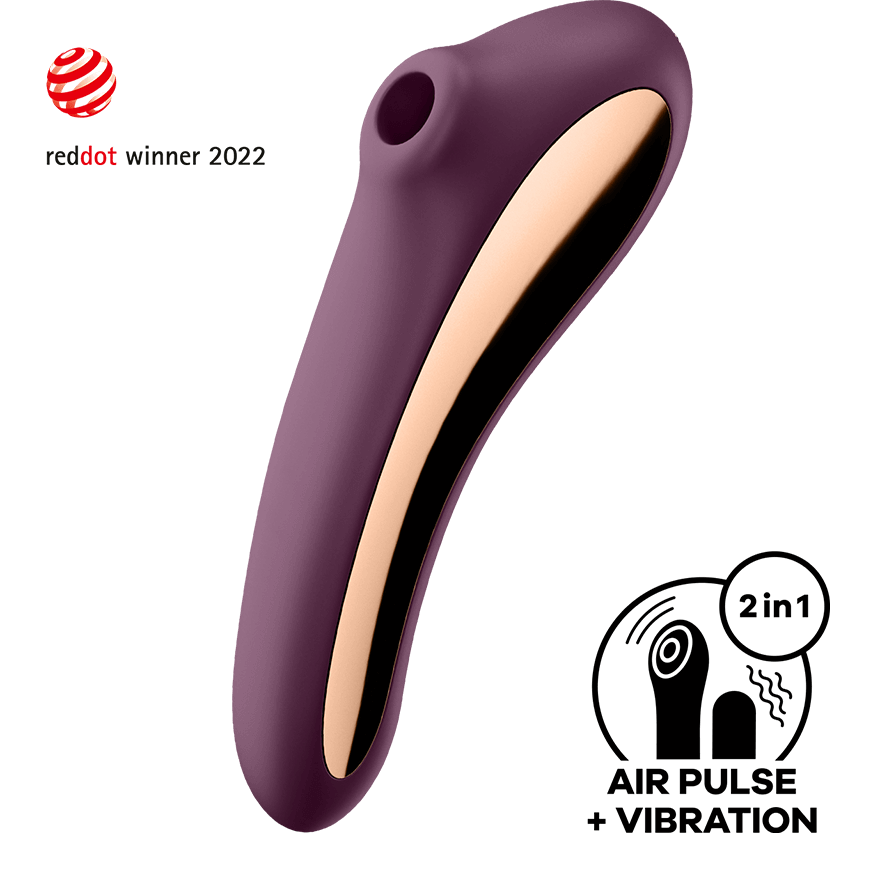 Satisfyer Dual Kiss, 2:1 Vibrator + Druckwellentoy Vibrator online kaufen Satisfyer Dual Kiss, 2:1 Vibrator + Druckwellentoy Vibrator online kaufen