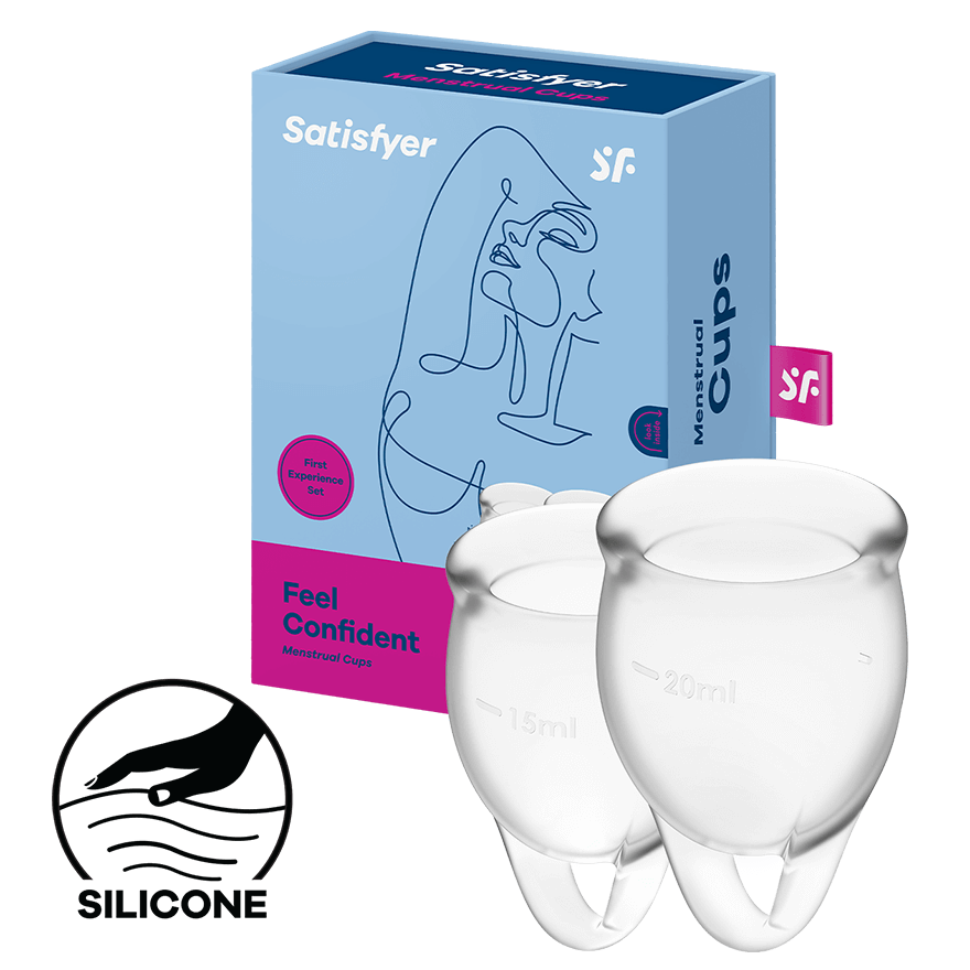 Satisfyer Feel Confident - Menstrual Cup Set, 15&20ml Sonstige Erotikartikel online kaufen