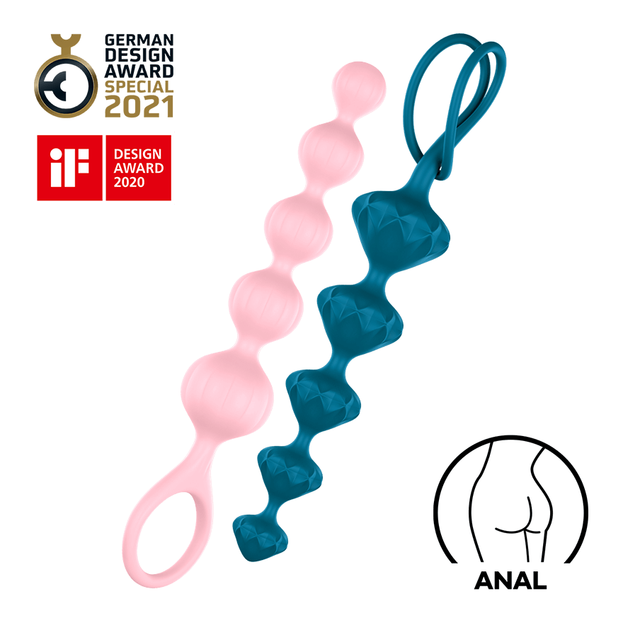 Satisfyer Love Beads aus Silikon, 20,5 cm Sex-Spielzeuge online kaufen