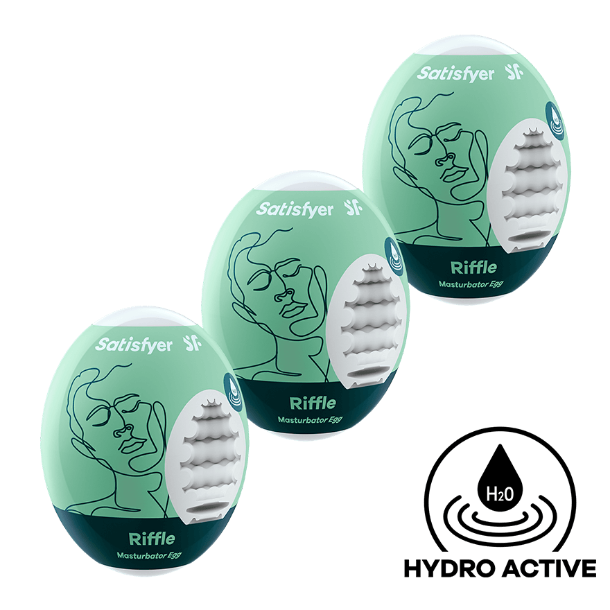 Satisfyer Masturbator Egg - Riffle, 3Teile Dessous online kaufen
