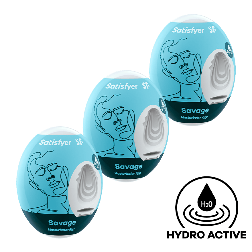 Satisfyer Masturbator Egg - Savage, 3 Teile Dessous online kaufen
