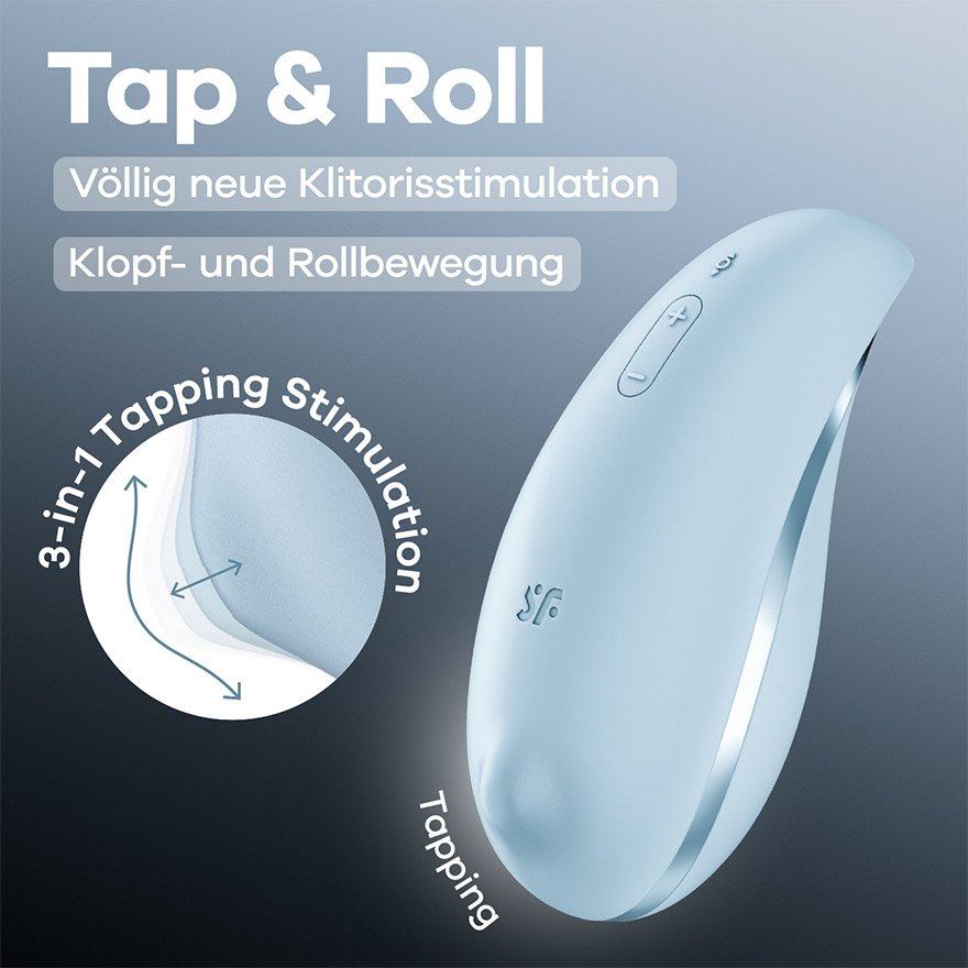 Satisfyer Tap & Roll, 12,5 cm Vibrator online kaufen Satisfyer Tap & Roll, 12,5 cm Vibrator online kaufen