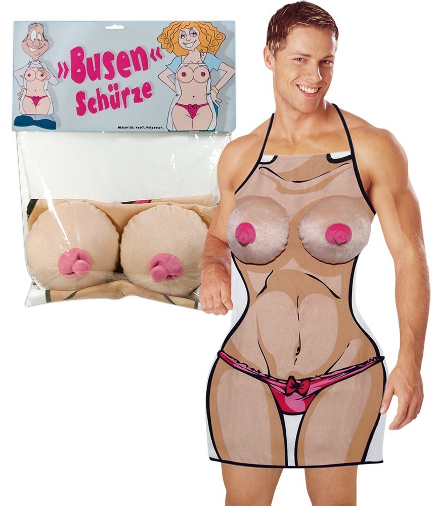 Schürze „Busen“ mit Plüschbusen Sonstige Erotikartikel online kaufen