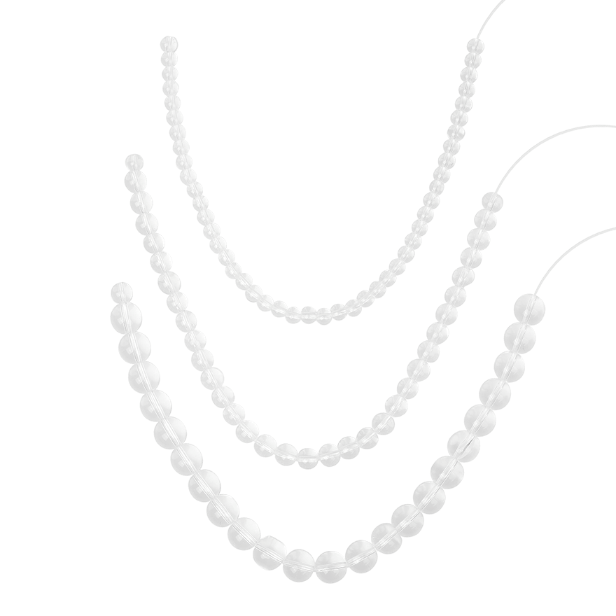 Set aus Perlen-Dilatoren, 3 Teile, 43 cm Dessous online kaufen Set aus Perlen-Dilatoren, 3 Teile, 43 cm Dessous online kaufen