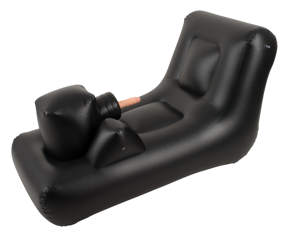 Sex-Liege „Dark Magic Thrusting Bed“ mit Stoßfunktion + 3 Vibratoren + Fußpumpe Vibrator online kaufen