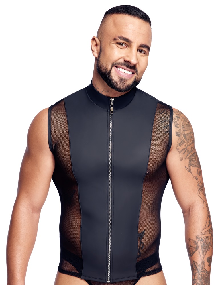 Shirt im Mattlook mit Powernet-Einsätzen Dessous online kaufen