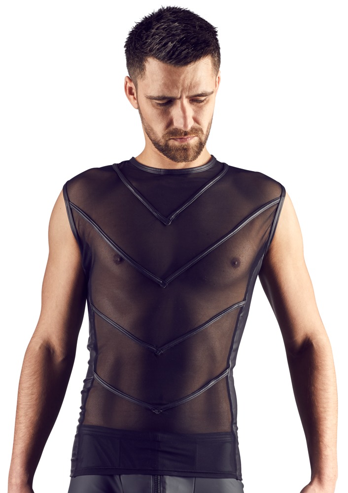 Shirt mit Einsätzen aus Powernet Dessous online kaufen Shirt mit Einsätzen aus Powernet Dessous online kaufen