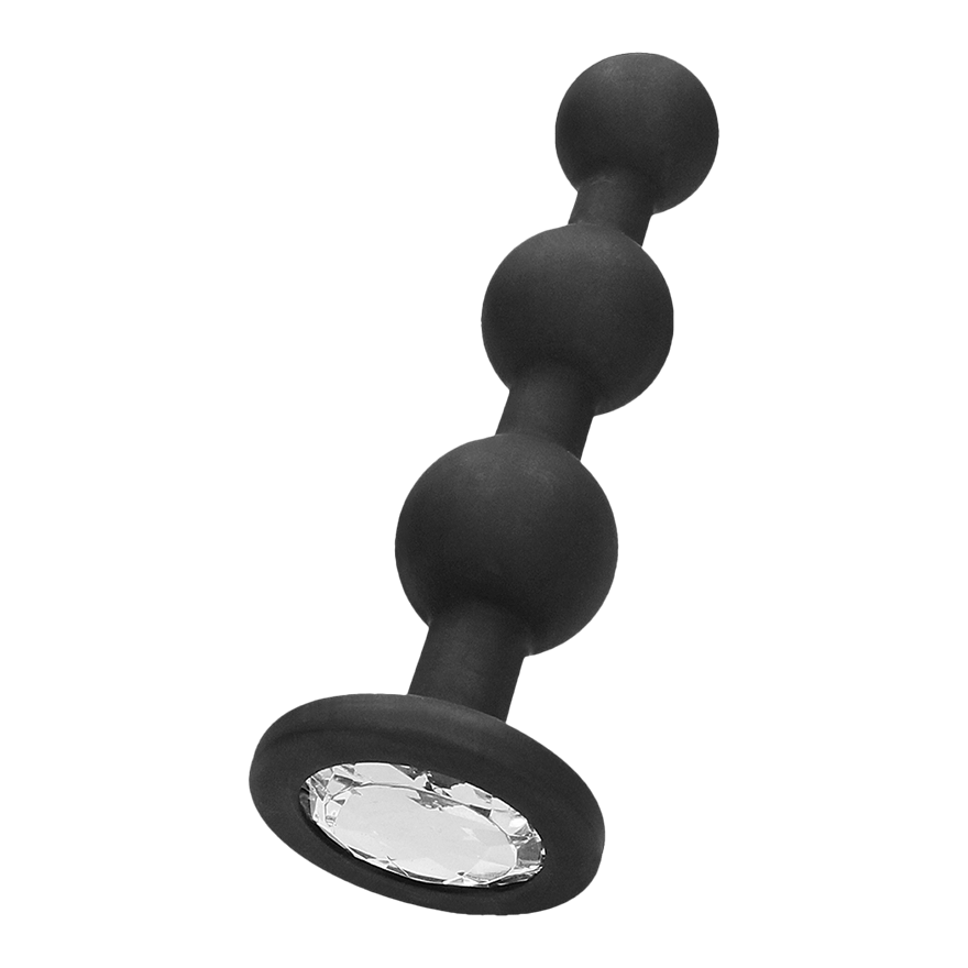 Silicone Beaded Diamond Butt Plug, 11,4 cm Sex-Spielzeuge online kaufen