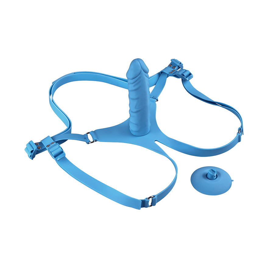 Silicone Strap-On System, 17,5 cm Sex-Spielzeuge online kaufen