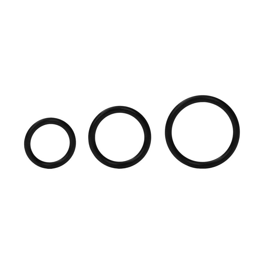 Silicone Support Rings, 3Teile, 35,5cm Dessous online kaufen