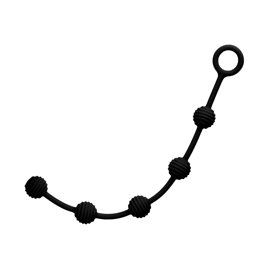 Silikon-Analkette mit Struktur, 24 cm Sex-Spielzeuge online kaufen Silikon-Analkette mit Struktur, 24 cm Sex-Spielzeuge online kaufen