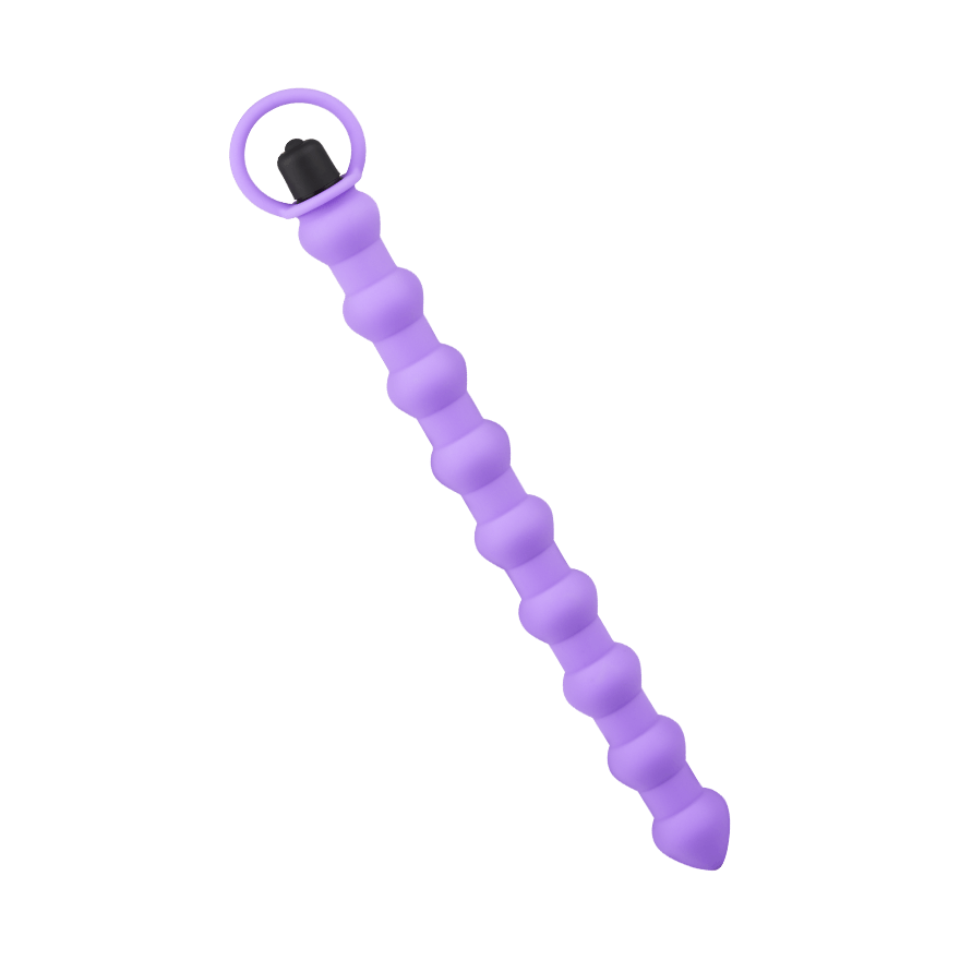 Silikon-Analkette mit Vibration, 28cm Sonstige Erotikartikel online kaufen