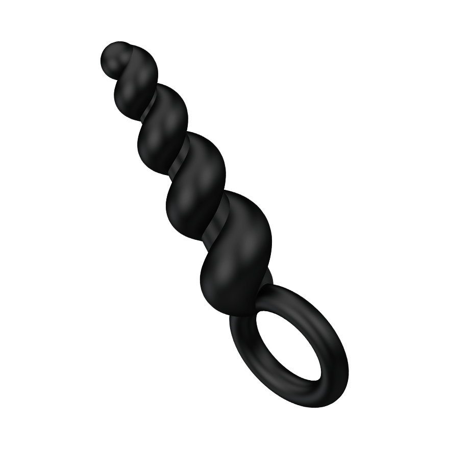 Silikon-Analplug mit Spiralstruktur, 14cm Sex-Spielzeuge online kaufen