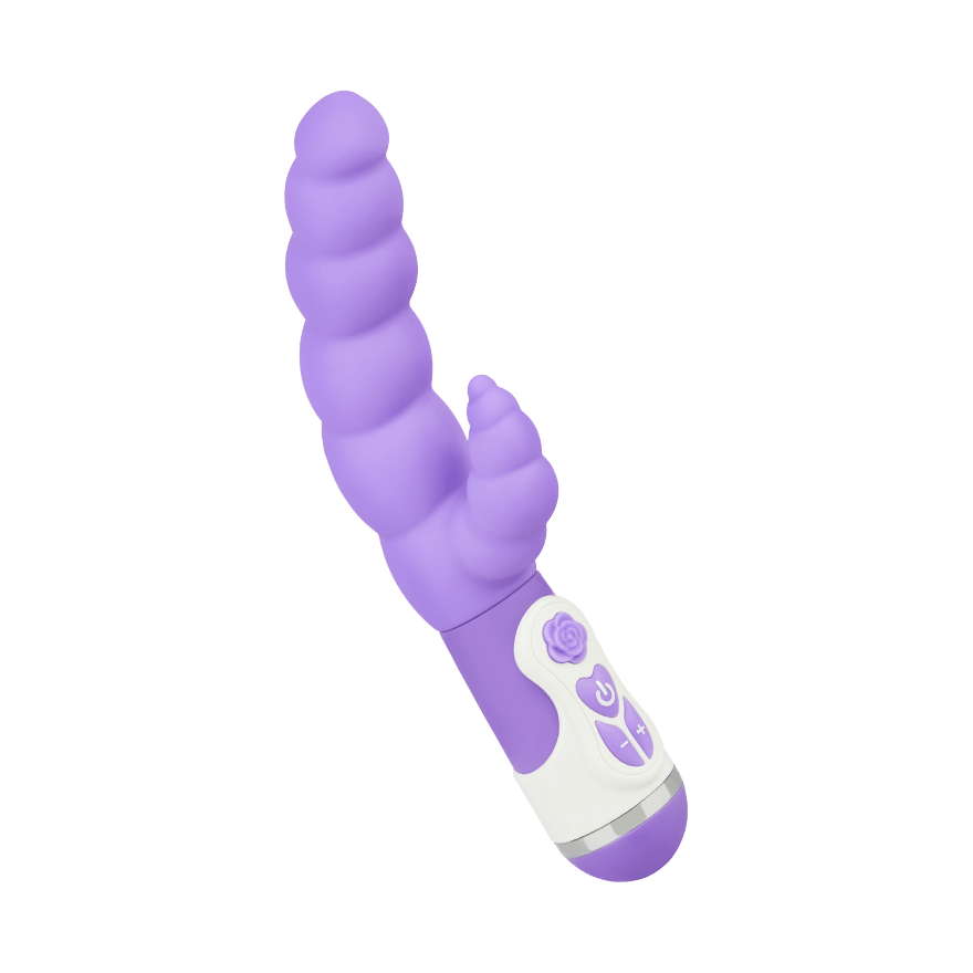 Silikon-Vibrator mit Struktur, 24cm Vibrator online kaufen