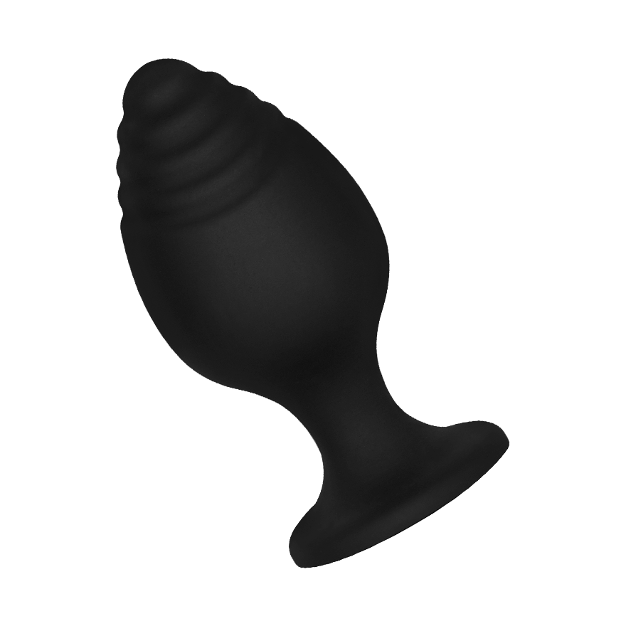 Sinnlich gerippter Analplug M, 7,3 cm Sex-Spielzeuge online kaufen