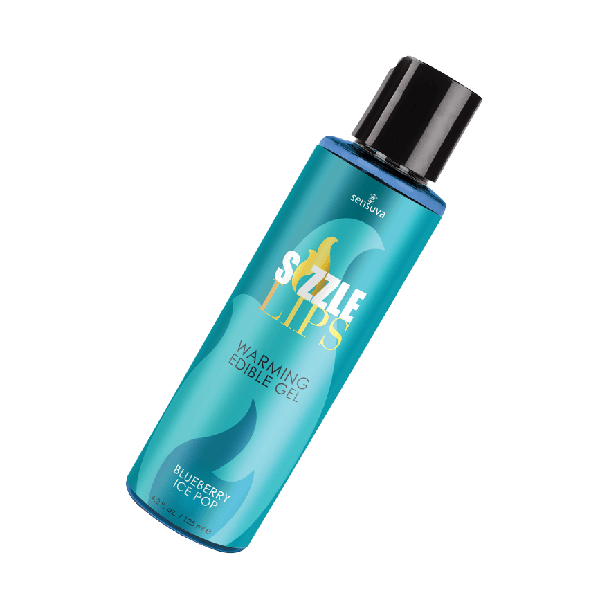 Sizzle Lips - Warming Edible Gel Blueberry Ice Pop, 125 ml Drogerie online kaufen