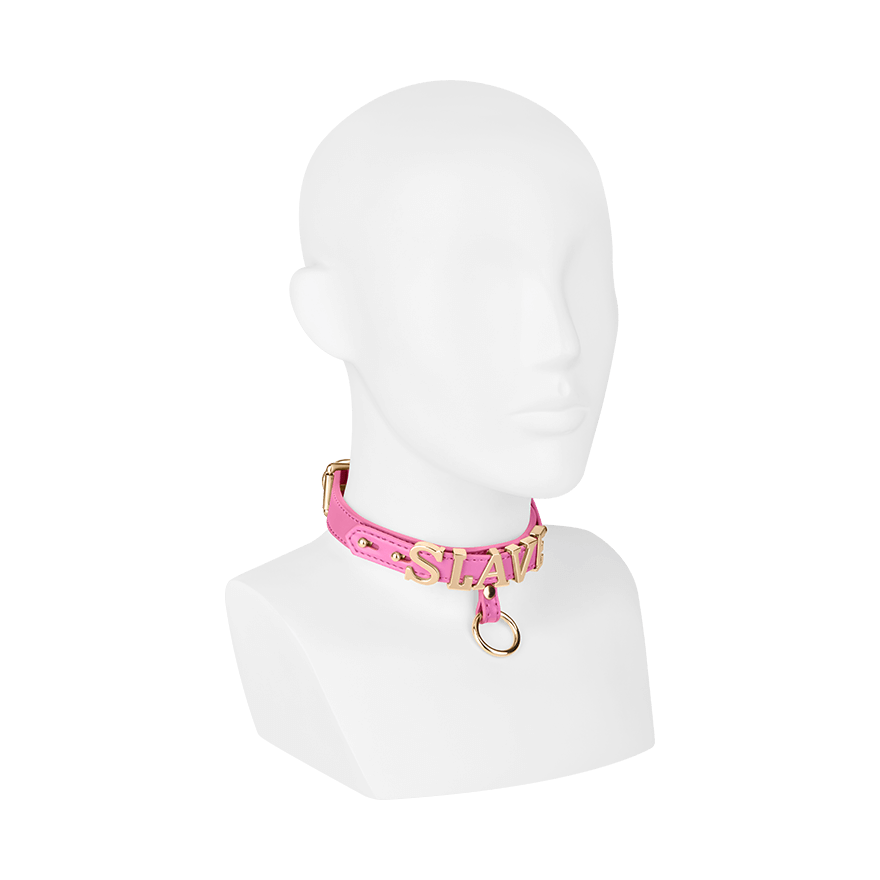 Slave-Halsband im Lederlook BDSM online kaufen Slave-Halsband im Lederlook BDSM online kaufen