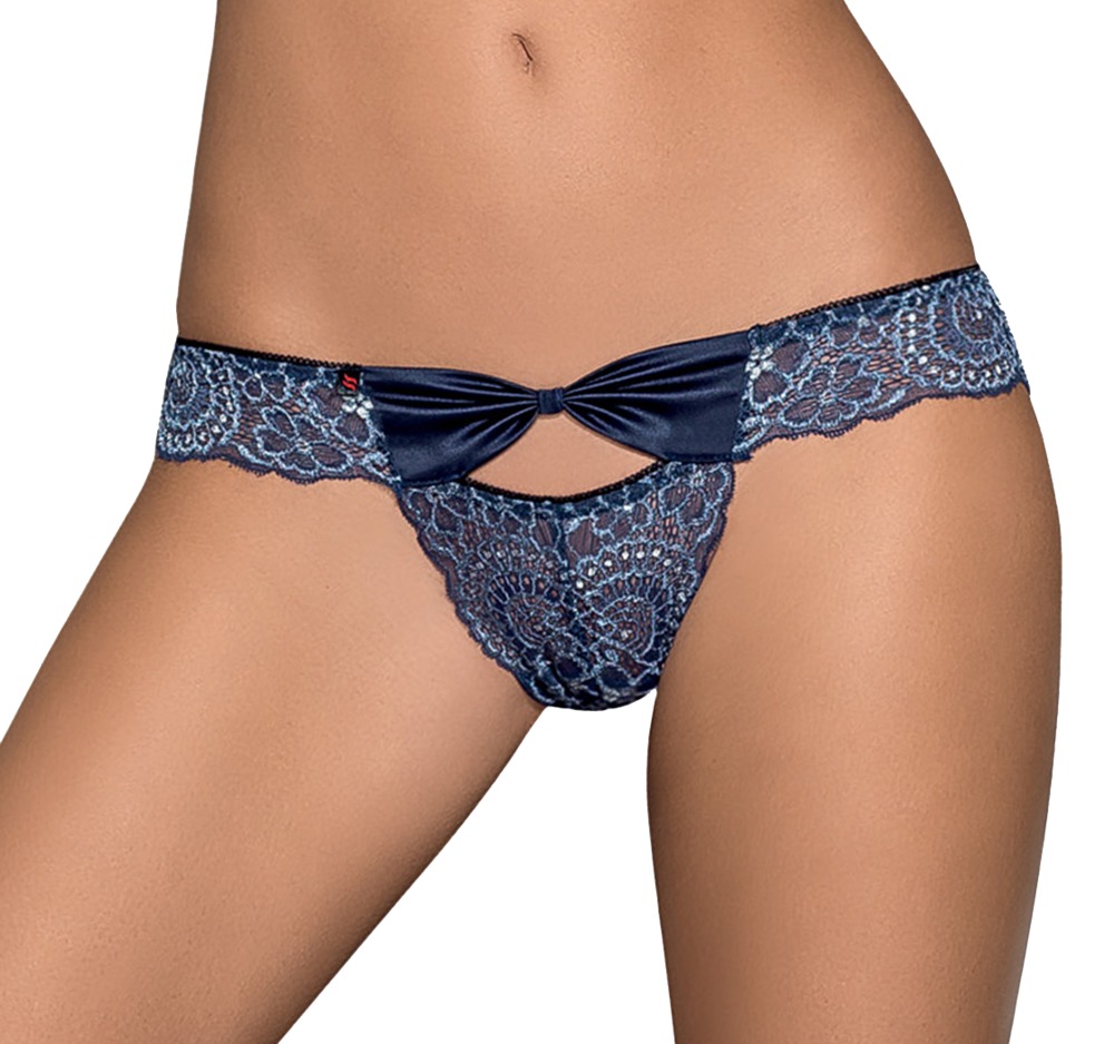 Slip "Auroria" aus zweifarbiger Spitze Dessous online kaufen