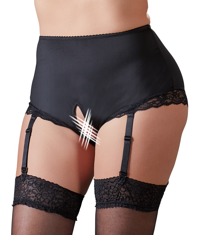Slip ouvert mit abnehmbaren Strapsen Dessous online kaufen