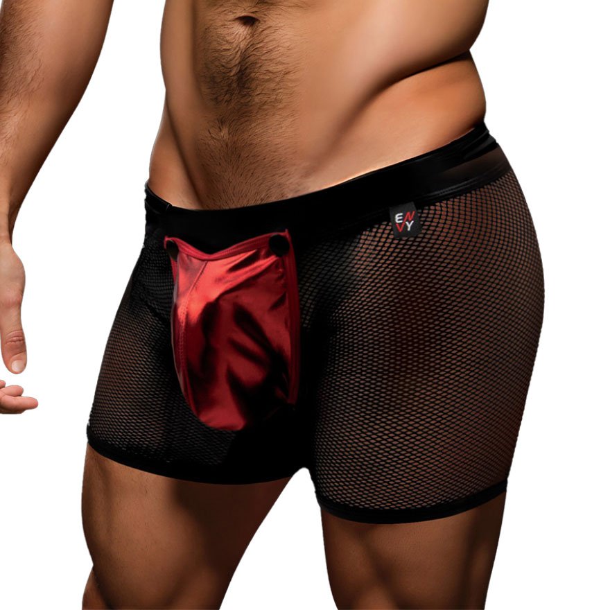 Snap Down Mesh Boxer Brief Dessous online kaufen Snap Down Mesh Boxer Brief Dessous online kaufen