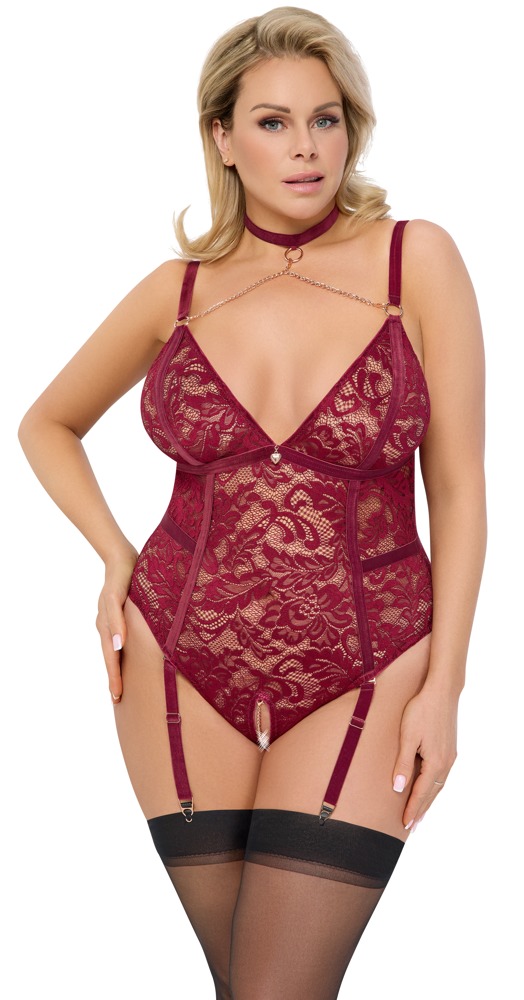Spitzen-Body ouvert Dessous online kaufen