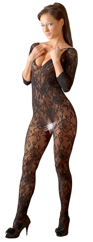 Spitzen-Catsuit ouvert Dessous online kaufen