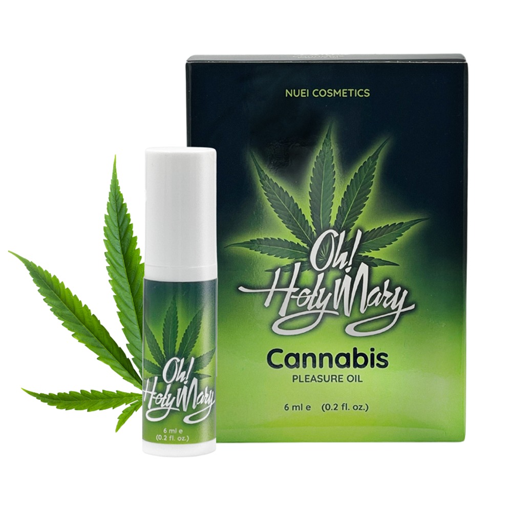 Stimulationsöl „Oh! Holy Mary Cannabis Pleasure Oil“ mit Kribbel-Effekt Drogerie online kaufen