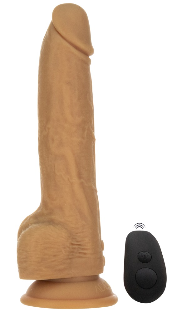 Stoßdildo „9" Thrusting Dong“ mit 7 Stoßmodi & Climax Modus per kabelloser Fernbedienung Vibrator online kaufen