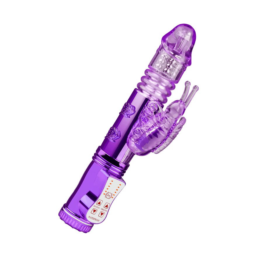 Stoßender Perlenvibrator, 24 cm Vibrator online kaufen