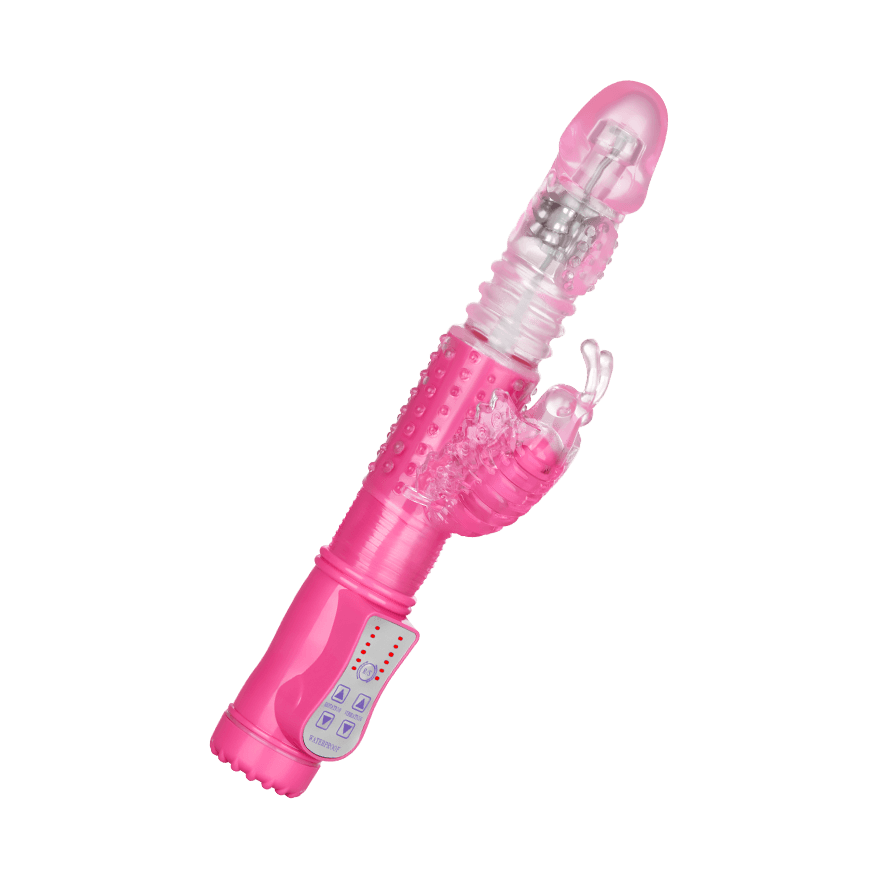 Stoßender Perlenvibrator wiederaufladbar, 25,5 cm Vibrator online kaufen
