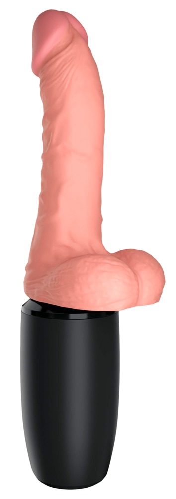 Stoßvibrator „6,5“ Thrusting Cock with Balls“, mit Wärmefunktion, 7 Vibrationsmodi Vibrator online kaufen Stoßvibrator „6,5“ Thrusting Cock with Balls“, mit Wärmefunktion, 7 Vibrationsmodi Vibrator online kaufen
