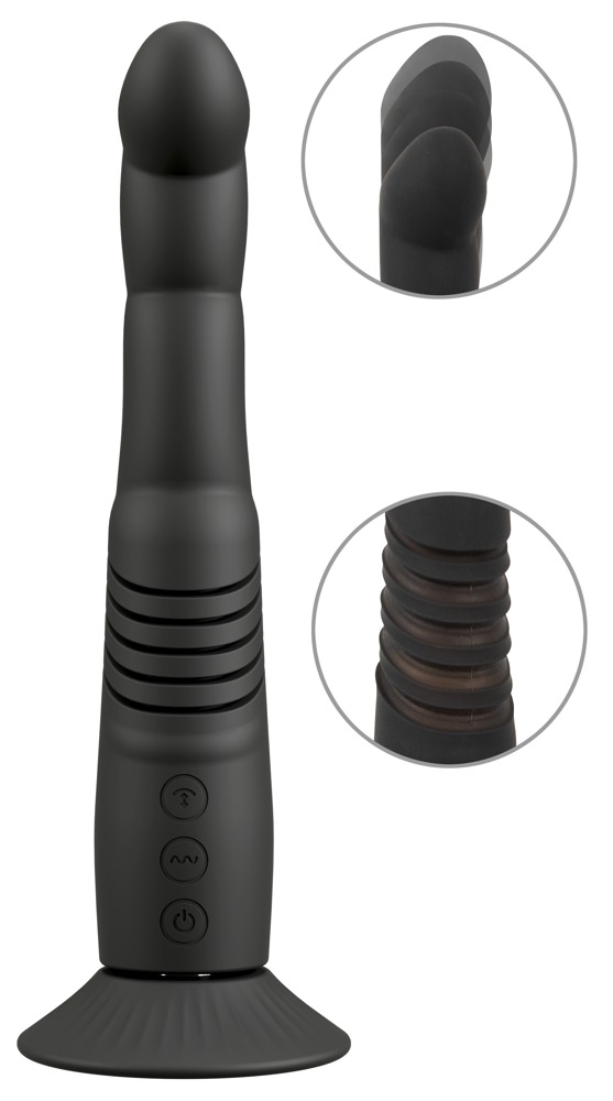 Stoßvibrator „G and P-Spot“ mit abschraubbarem Saugfuß Vibrator online kaufen