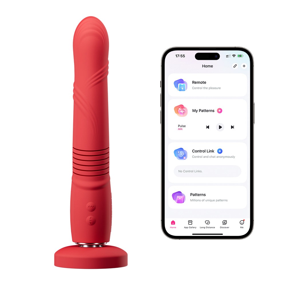 Stoßvibrator „Gravity“ mit abnehmbarem Saugfuß Vibrator online kaufen Stoßvibrator „Gravity“ mit abnehmbarem Saugfuß Vibrator online kaufen