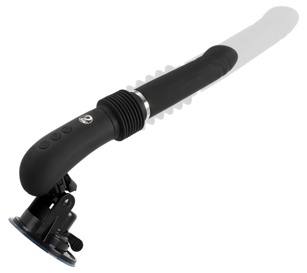 Stoßvibrator „RC Fucking Machine 2.0“ mit abnehm- und verstellbarem Saugfuß Vibrator online kaufen