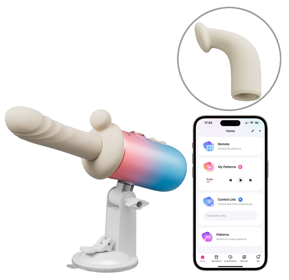 Stoßvibrator „Spinel“ mit 5-teiligem Zubehör Vibrator online kaufen Stoßvibrator „Spinel“ mit 5-teiligem Zubehör Vibrator online kaufen